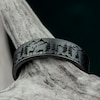Thumbnail Image 4 of Men's Wilderness Wedding Band Tantalum