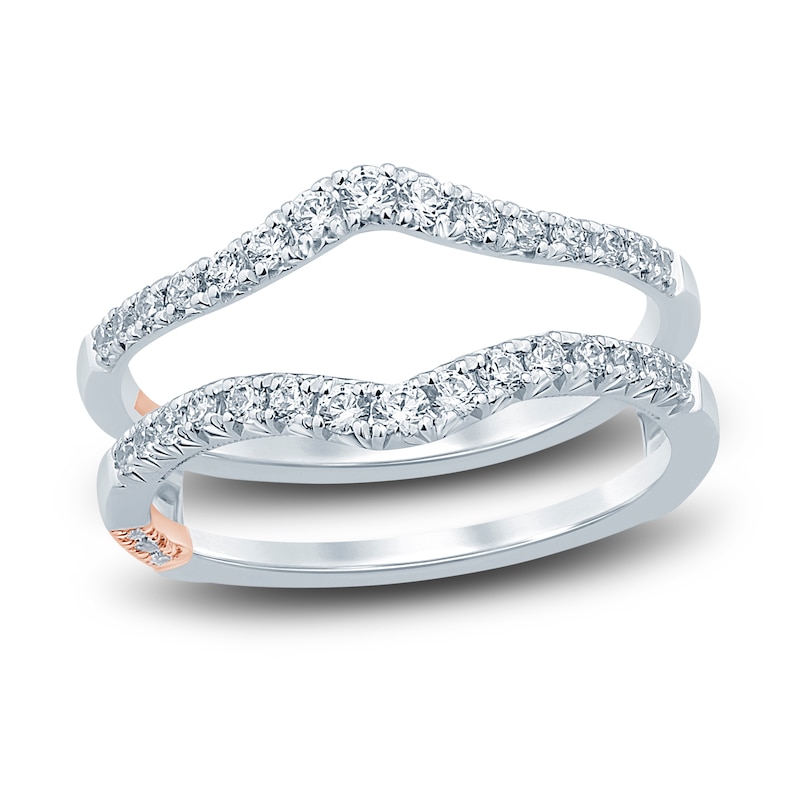 Main Image 1 of Pnina Tornai Diamond Enhancer Ring 1/2 ct tw Round 14K White Gold