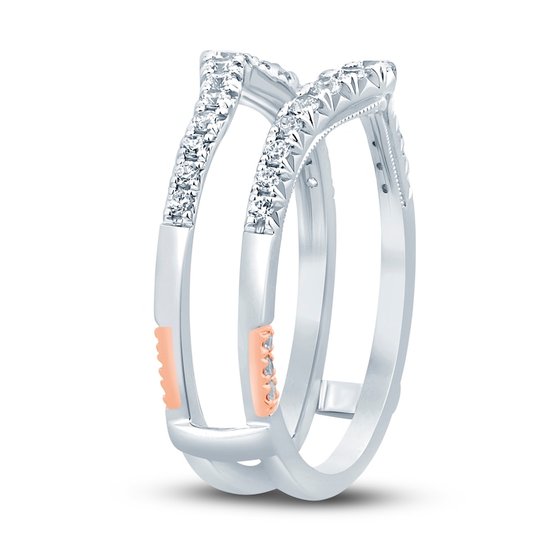 Main Image 2 of Pnina Tornai Diamond Enhancer Ring 1/2 ct tw Round 14K White Gold