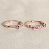 Thumbnail Image 4 of Juliette Maison Natural Citrine & Natural Peridot Ring 10K Rose Gold