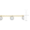 Thumbnail Image 3 of South Sea Cultured Pearl Necklace 10K Yellow Gold 16"