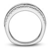 Thumbnail Image 2 of Diamond Anniversary Ring 1-1/2 ct tw Round 18K White Gold