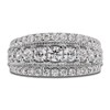 Thumbnail Image 3 of Diamond Anniversary Ring 1-1/2 ct tw Round 18K White Gold