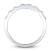 Thumbnail Image 3 of Shy Creation Diamond Ring 1/4 ct tw Round/Baguette 14K White Gold SC55006221