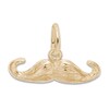 Moustache Charm 14K Yellow Gold
