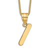 Thumbnail Image 1 of Initial I Necklace 14K Yellow Gold 18"
