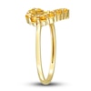 Thumbnail Image 1 of Natural Citrine Heart Ring 10K Yellow Gold
