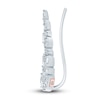 Thumbnail Image 2 of Pnina Tornai Diamond Single Right Climber Earring 3/4 ct tw Pear/Round 14K White Gold