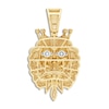 Thumbnail Image 3 of Diamond Lion Charm 1 ct tw Round 14K Yellow Gold