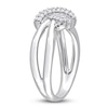 Thumbnail Image 1 of Y-Knot Diamond Ring 1/4 ct tw Round 14K White Gold