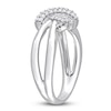 Thumbnail Image 2 of Y-Knot Diamond Ring 1/4 ct tw Round 14K White Gold