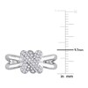 Thumbnail Image 4 of Y-Knot Diamond Ring 1/4 ct tw Round 14K White Gold