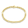 Thumbnail Image 1 of Men's Solid Anchor Chain Bracelet 10K Yellow Gold 8.5" 4.6mm