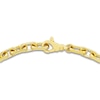 Thumbnail Image 3 of Men's Solid Anchor Chain Bracelet 10K Yellow Gold 8.5" 4.6mm