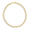 Thumbnail Image 0 of Mariner Link Chain Anklet 14K Yellow Gold 10"