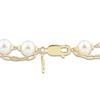 Thumbnail Image 2 of Freshwater Cultured Pearl Bracelet 14K Yellow Gold 7" 5.5mm