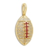 Thumbnail Image 0 of Diamond Football Charm 3/8 ct tw Round 14K Yellow Gold