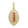 Thumbnail Image 1 of Diamond Football Charm 3/8 ct tw Round 14K Yellow Gold