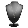 Thumbnail Image 2 of Diamond Letter O Necklace 1/10 ct tw Round 14K Yellow Gold 18"