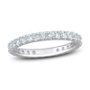 Thumbnail Image 0 of Natural Aquamarine Eternity Band 14K White Gold