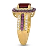 Thumbnail Image 2 of Le Vian Natural Garnet & Diamond Ring 3/4 ct tw 14K Honey Gold