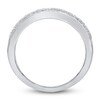 Thumbnail Image 2 of Multi-Row Diamond Anniversary Ring 3/4 ct tw 14K White Gold