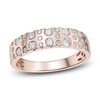 Thumbnail Image 1 of Diamond Bezel Anniversary Band 1/2 ct tw 14K Rose Gold