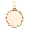 Thumbnail Image 3 of Engravable High-Polish Round Charm 14K Yellow Gold
