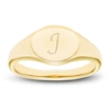 Thumbnail Image 1 of Engravable Signet Ring 14K Yellow Gold