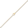 Thumbnail Image 3 of Children's Diamond Double Heart Necklace 1/20 ct tw 14K Yellow Gold 13"