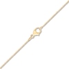 Thumbnail Image 3 of Children's Red Enamel Flower & Diamond Accent Locket Necklace 14K Yellow Gold 13"