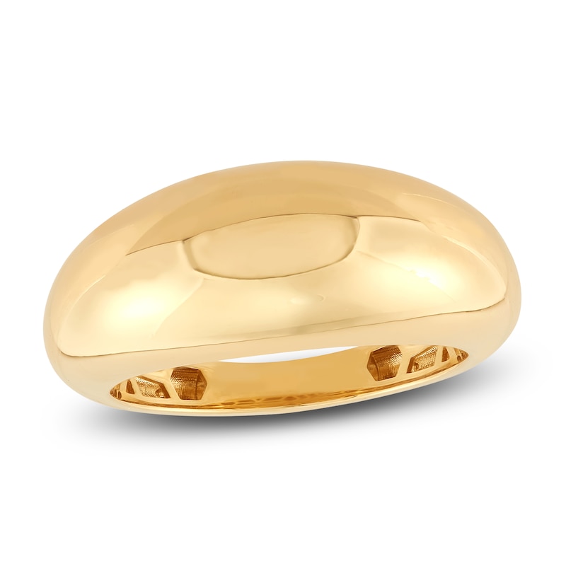 Main Image 1 of Polished Dome Ring 10K Yellow Gold