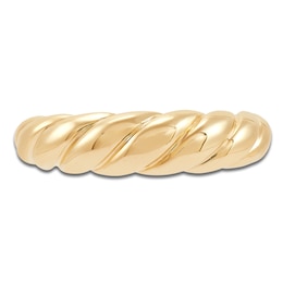 Croissant Ring 5.8mm 10K Yellow Gold