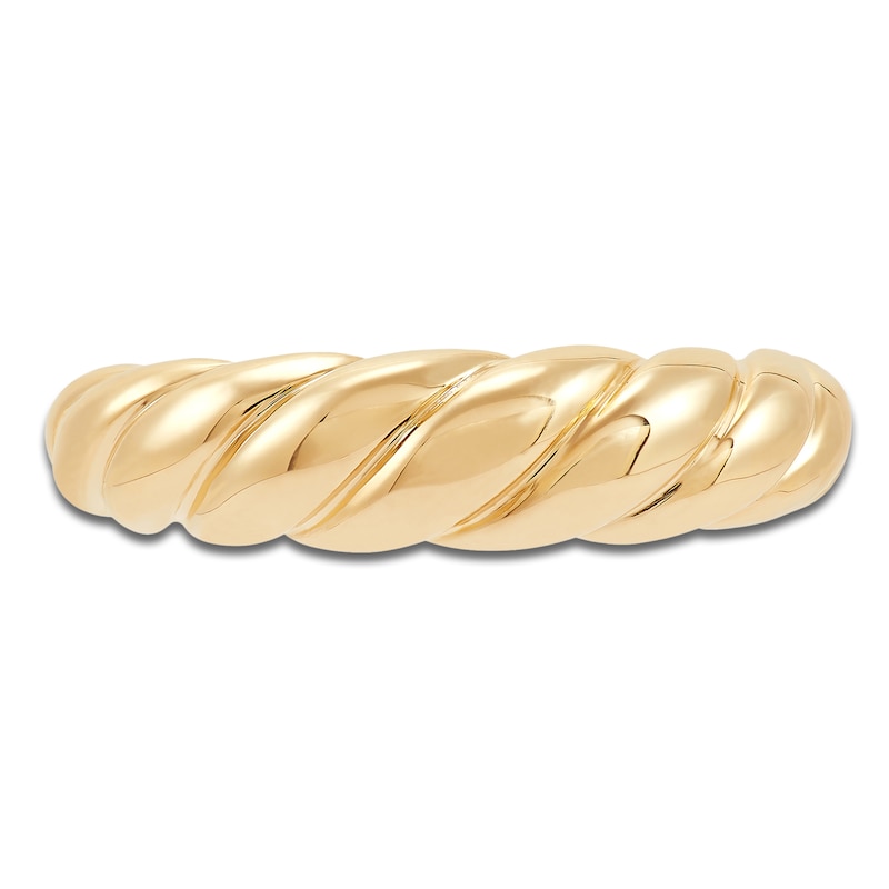Main Image 1 of Croissant Ring 5.8mm 10K Yellow Gold