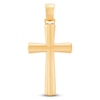 Thumbnail Image 1 of Polished Cross Charm 14K Yellow Gold