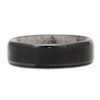 Thumbnail Image 3 of Men's Antler Sleeve Wedding Band Black Zirconium 7mm