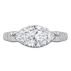 Thumbnail Image 3 of Marquise-Cut Created By Jared Studio Lab-Grown Diamond Engagement Ring 2-1/3 ct tw 14K White Gold