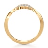 Thumbnail Image 2 of J'Lure Lab-Grown Diamond Scalloped Wedding Band 1/8 ct tw 18K Yellow Gold