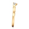 Thumbnail Image 3 of J'Lure Lab-Grown Diamond Scalloped Wedding Band 1/8 ct tw 18K Yellow Gold
