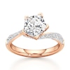 Thumbnail Image 1 of J'Lure Pentagon Brilliant-Cut Lab-Grown Diamond Bypass Engagement Ring 2-3/8 ct tw 18K Rose Gold