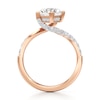 Thumbnail Image 2 of J'Lure Pentagon Brilliant-Cut Lab-Grown Diamond Bypass Engagement Ring 2-3/8 ct tw 18K Rose Gold
