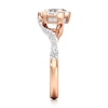 Thumbnail Image 3 of J'Lure Pentagon Brilliant-Cut Lab-Grown Diamond Bypass Engagement Ring 2-3/8 ct tw 18K Rose Gold