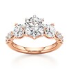 Thumbnail Image 1 of J'Lure Octagon Brilliant-Cut Lab-Grown Diamond Engagement Ring 3-1/2 ct tw 18K Rose Gold