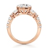 Thumbnail Image 2 of J'Lure Octagon Brilliant-Cut Lab-Grown Diamond Engagement Ring 3-1/2 ct tw 18K Rose Gold