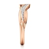Thumbnail Image 3 of J'Lure Lab-Grown Diamond Contour Wedding Band 1/5 ct tw 18K Rose Gold