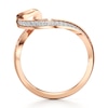 Thumbnail Image 2 of J'Lure Lab-Grown Diamond Contour Wedding Band 1/6 ct tw 18K Rose Gold