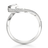Thumbnail Image 2 of J'Lure Lab-Grown Diamond Contour Wedding Band 1/6 ct tw 18K White Gold