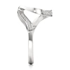 Thumbnail Image 3 of J'Lure Lab-Grown Diamond Contour Wedding Band 1/6 ct tw 18K White Gold