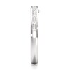 Thumbnail Image 3 of J'Lure Baguette-Cut Lab-Created Diamond Contour Wedding Band 1/3 ct tw 18K White Gold