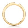 Thumbnail Image 2 of J'Lure Baguette-Cut Lab-Grown Diamond Contour Wedding Band 1/3 ct tw 18K Yellow Gold